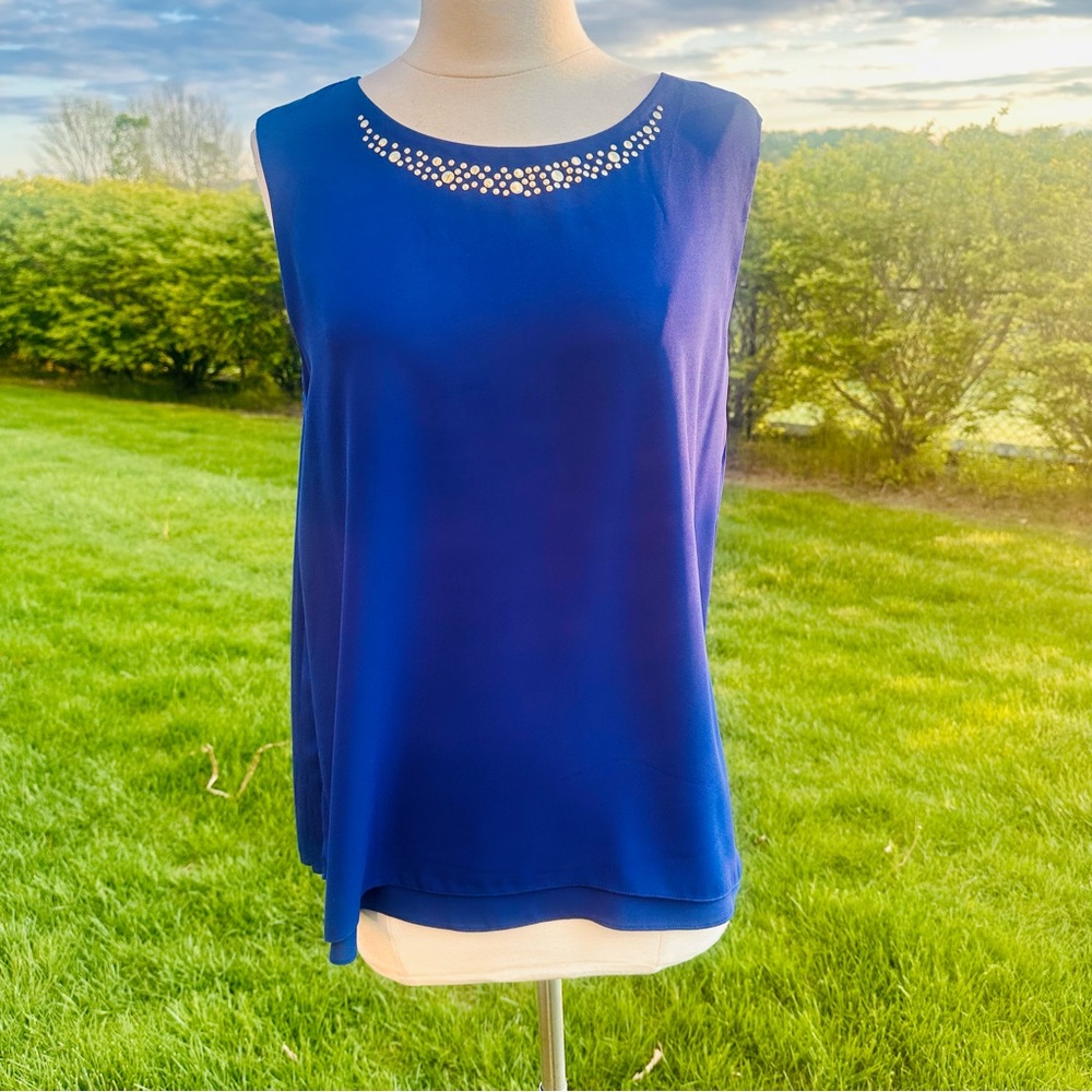 Frank Lyman Design Luxury Sleeveless Blouse